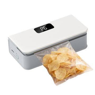 Mini Bag Sealers with Cutter, 2 in 1 6-Levels Magnetic Portable Seal Machine