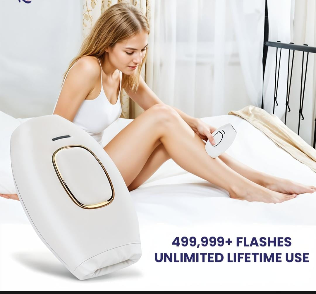 IPL Hair removal LED Flashes - Easy Clean Hair At Home