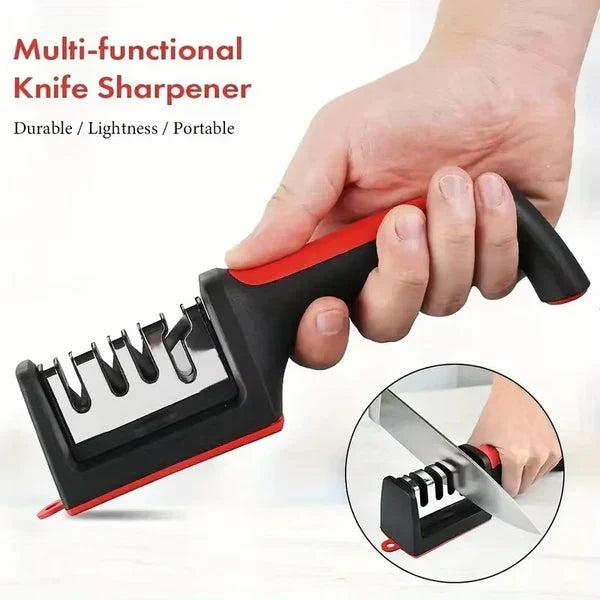 3-Stage Knife Sharpener – Best Sharpening Tool
