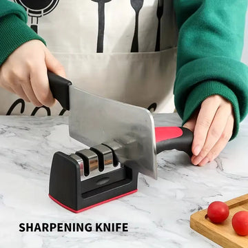 3-Stage Knife Sharpener – Best Sharpening Tool
