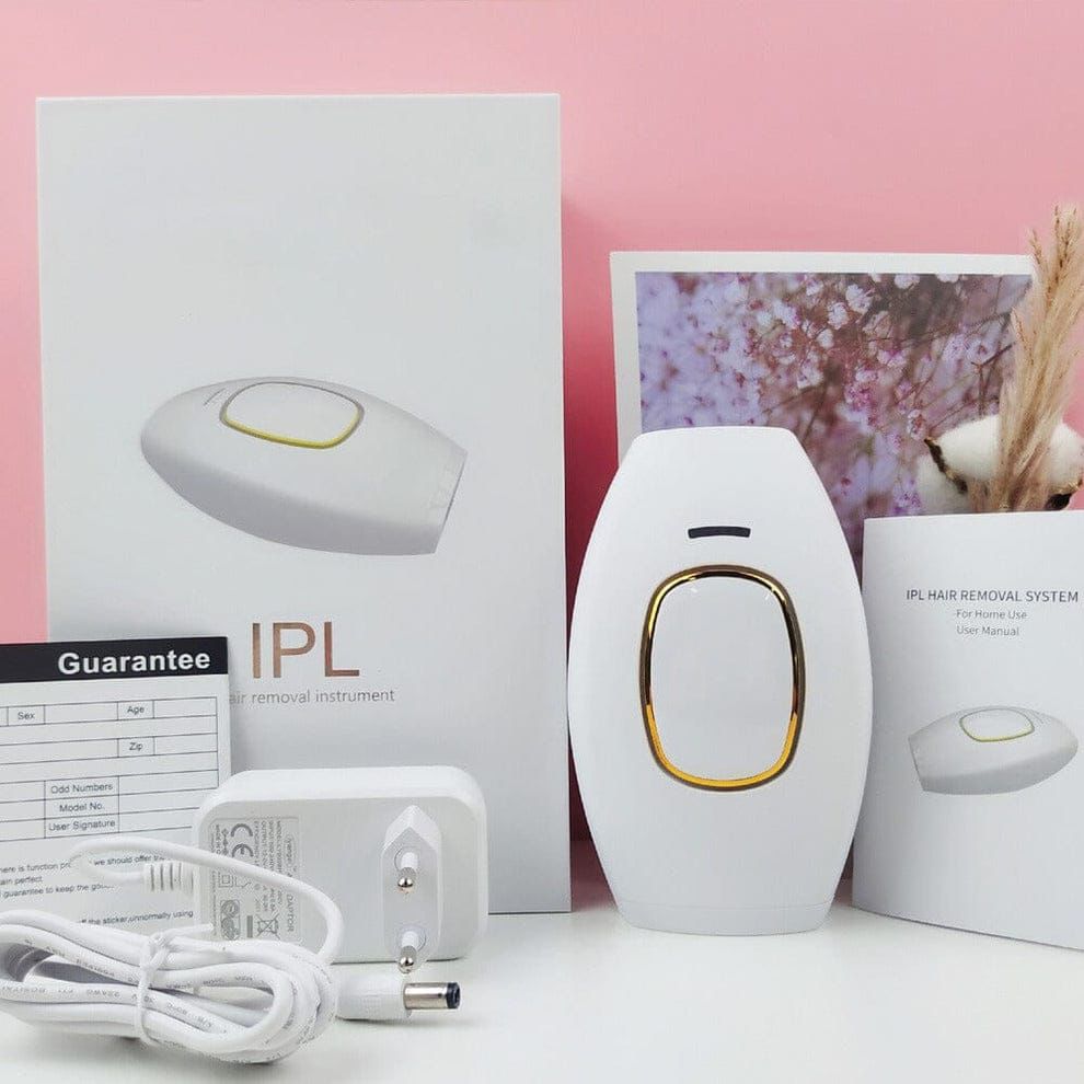 IPL Hair removal LED Flashes - Easy Clean Hair At Home