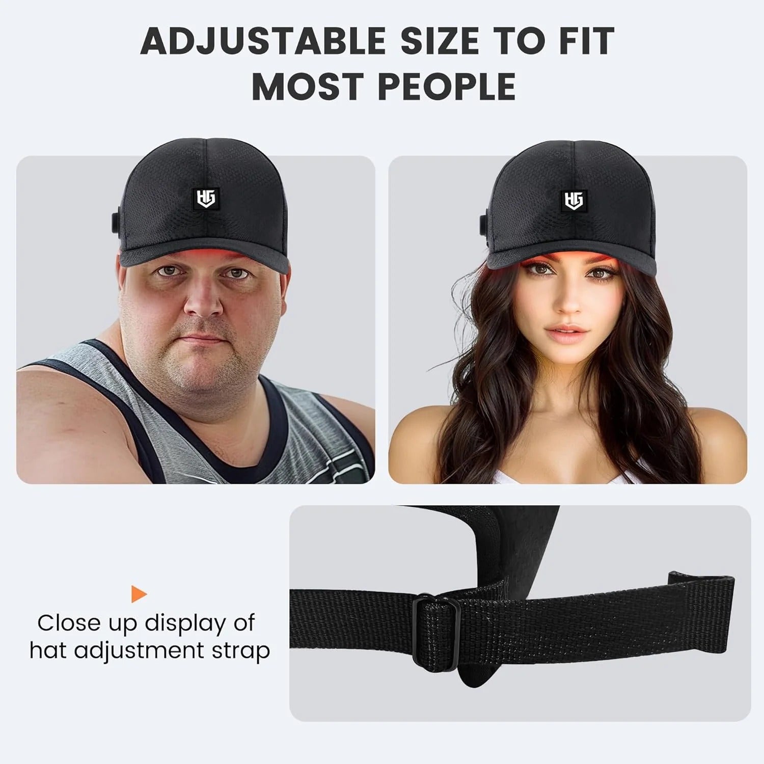Red Light Therapy For Hair Growth: Cordless Heating Cap For Men & Women