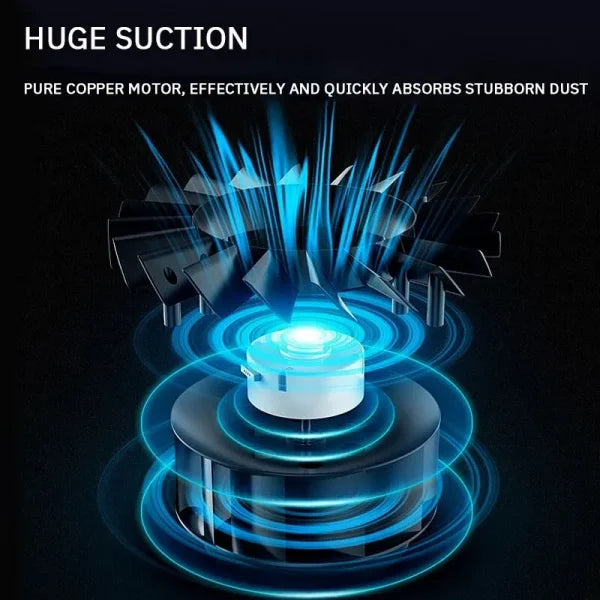 Multi-function Wireless Rechargeable Vacuum Cleaner 3 In 1.