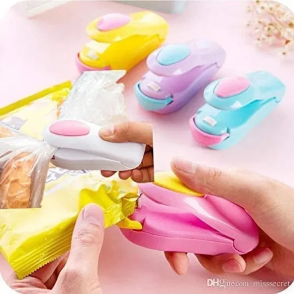 "Portable Mini Sealer: Keep Your Food Fresh with this Household Sealing Machine"